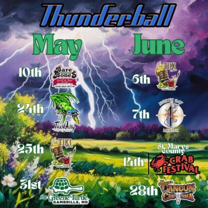 Thunderball Upcoming Gig Schedule