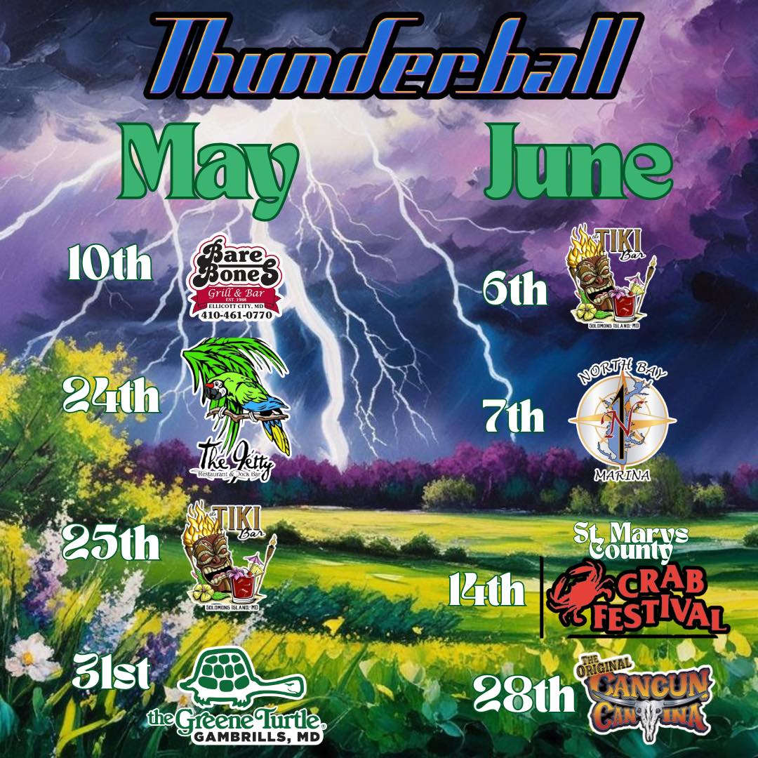 Thunderball May-June 2025 Schedule