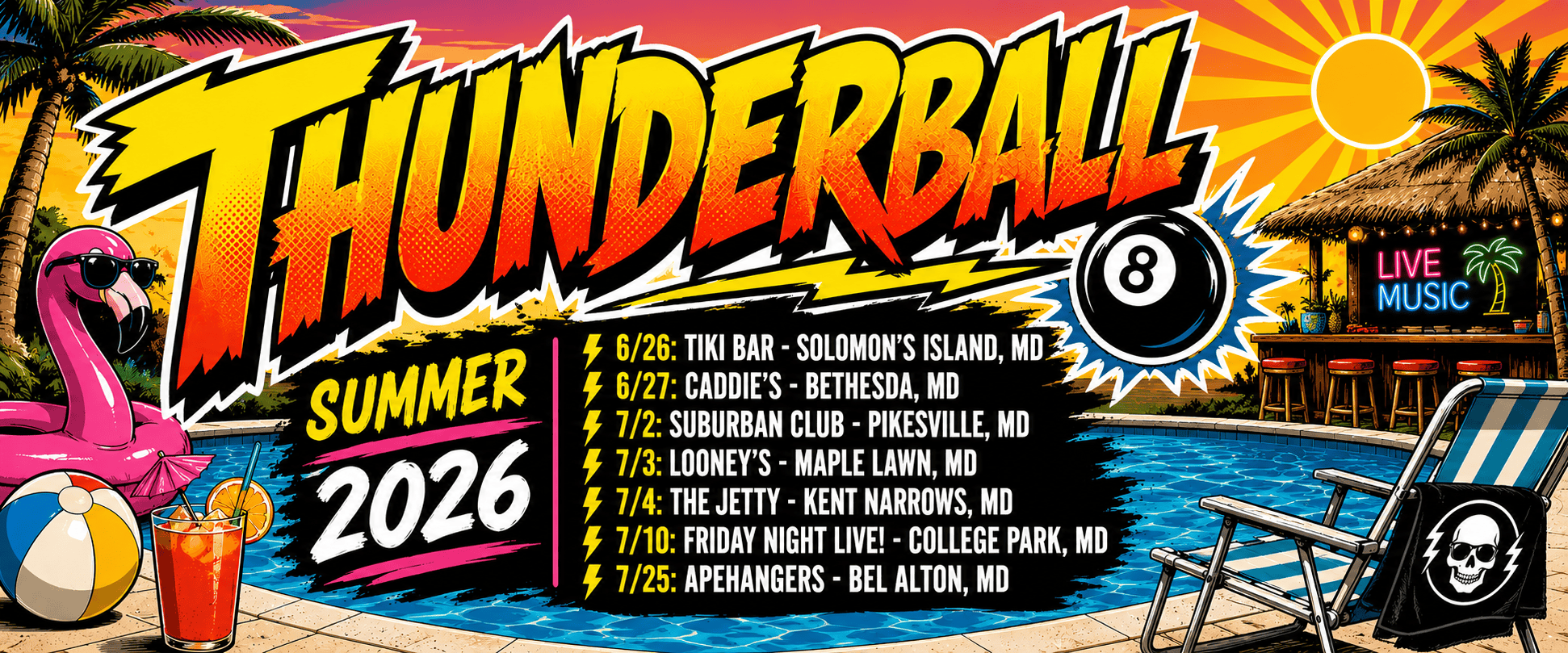 thunderball-band-june-july 2026 Thunderball Upcoming Gig Schedule